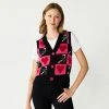 Women's Celebrate Together™ Sleeveless Button Front Sweater Vest