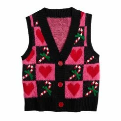 Women's Celebrate Together™ Sleeveless Button Front Sweater Vest -Celebrate Together store unnamed file 118
