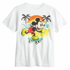 Disney's Mickey Mouse Boys 8-20 Beach Graphic Tee By Celebrate Together™