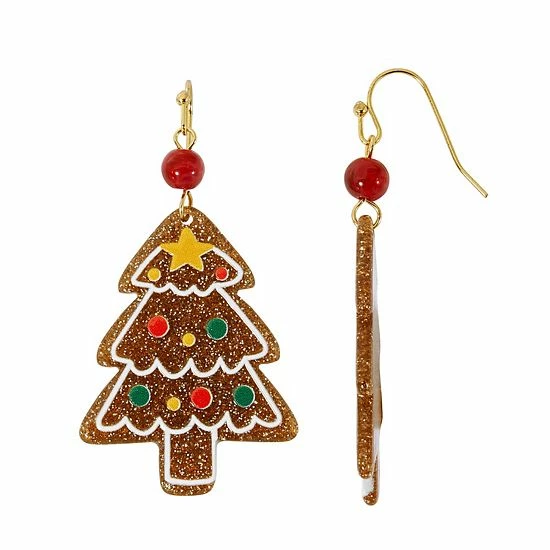 Celebrate Together Gold Tone Gingerbread Tree Nickel Free Earrings Celebrate Together Gold Tone Gingerbread Tree Nickel Free Earrings -Celebrate Together store unnamed file 147