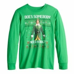 Boys 8-20 Celebrate Together Elf Hug Holiday Graphic Tee