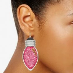 Celebrate Together™ Christmas Light Bulb Earrings -Celebrate Together store unnamed file 184