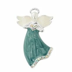 Celebrate Together Silver Tone Christmas Angel Nickel Free Pin