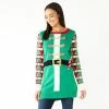 Women's Celebrate Together™ Crewneck Elf Tunic Christmas Sweater