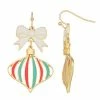 Celebrate Together™ Christmas Ornament Earrings
