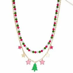 Celebrate Together™ Christmas Charms Layer Necklace