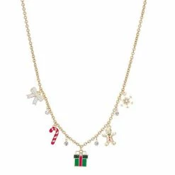 Celebrate Together™ Christmas Charms Necklace