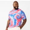 Men's Big & Tall Celebrate Together™ All American Dye Effect Tee