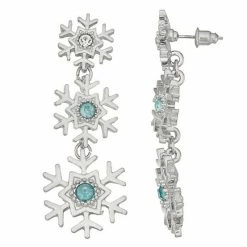 Celebrate Together™ Christmas Snowflake Earrings