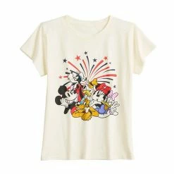 Disney's Mickey & Minnie Mouse Girls 7-16 Fireworks Graphic Tee By Celebrate Together™