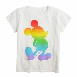 Disney's Mickey Mouse Girls 7-16 Pride Graphic Tee By Celebrate Together™