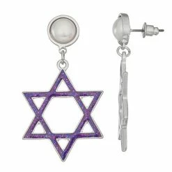 Celebrate Together™ Star Of David Earrings