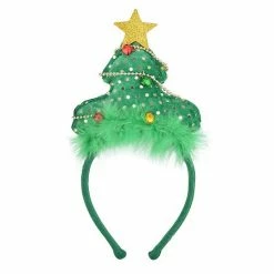 Celebrate Together™ Green Fabric Christmas Tree Headband