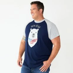Big & Tall Celebrate Together Family Fun Cool Bear Tees