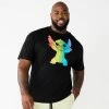 Disney's Stitch Men's Big & Tall Plus Size "Ohana Means Family" Pride Graphic Tee By Celebrate Together™