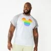 Disney's Mickey Mouse Men's Big & Tall Pride Graphic Tee By Celebrate Together™