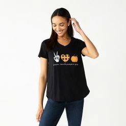Women's Celebrate Together™ Fall Graphic Tee Stay Spooky -Celebrate Together store unnamed file 403