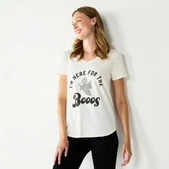 Women's Celebrate Together™ Fall Graphic Tee Stay Spooky -Celebrate Together store unnamed file 406