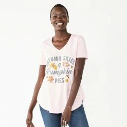 Women's Celebrate Together™ Fall Graphic Tee Stay Spooky -Celebrate Together store unnamed file 408