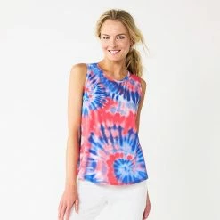 Women's Celebrate Together™ All American Dye Effect Tank Top