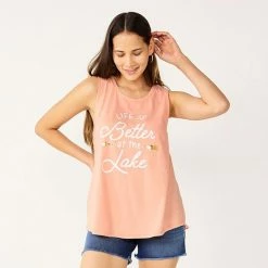 Women's Celebrate Together™ Summer Graphic Muscle Tank All American -Celebrate Together store unnamed file 455