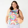 Women's Plus Size Celebrate Together™ Tie Dye Family Pride Graphic Tee