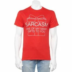 Celebrate Together Men's Holiday Character Graphic Tee Sarcasm -Celebrate Together store unnamed file 48