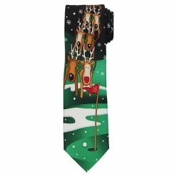 Men's Celebrate Together™ Holiday Pattern Tie Snowman -Celebrate Together store unnamed file 56