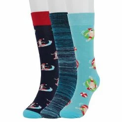 Men's Celebrate Together 3-pack Holiday Fashion Socks Hoppy Holidays -Celebrate Together store unnamed file 75