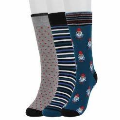 Men's Celebrate Together 3-pack Holiday Fashion Socks Hoppy Holidays -Celebrate Together store unnamed file 76